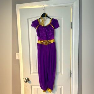 Weissman Dance costume. Purple genie. Tap/jazz/hiphop